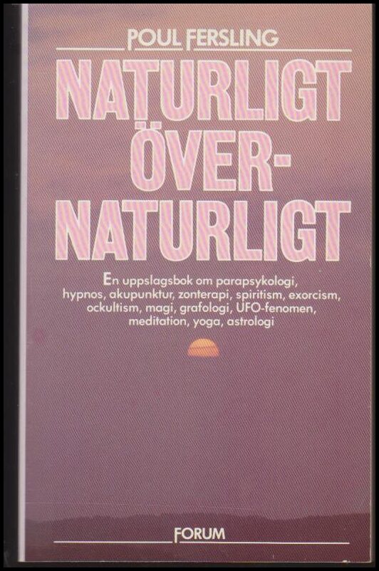 Fersling, Poul | Naturligt : Övernaturligt