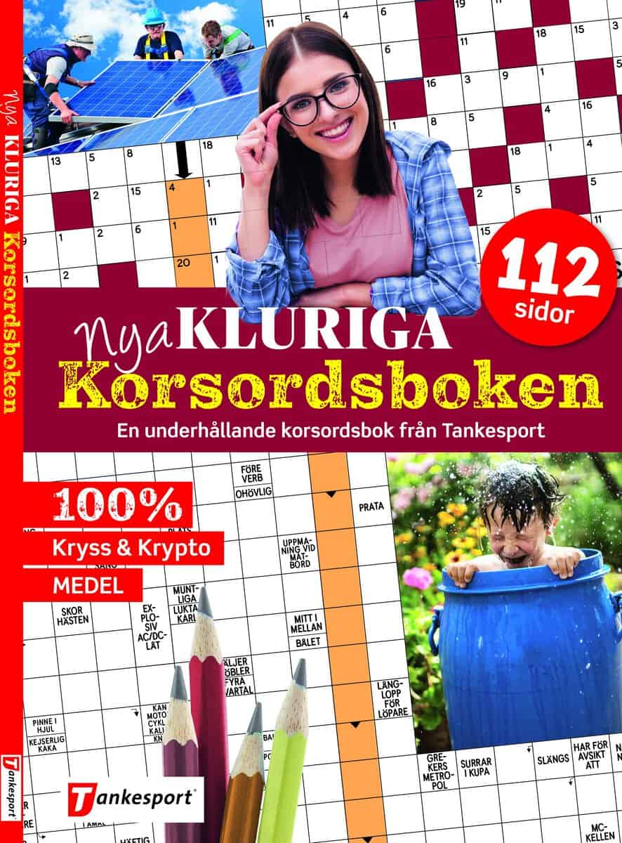 Askerlund, Malin [red.] | Nya kluriga korsordsboken