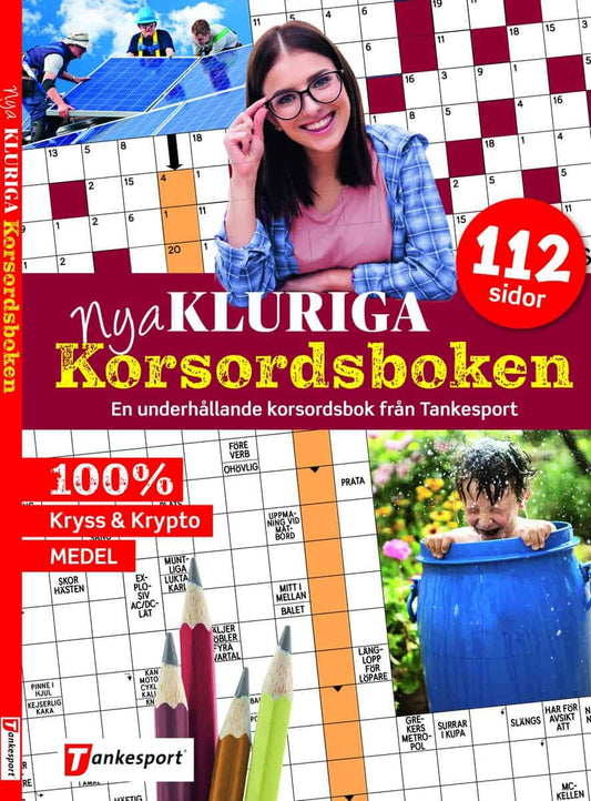 Askerlund, Malin [red.] | Nya kluriga korsordsboken
