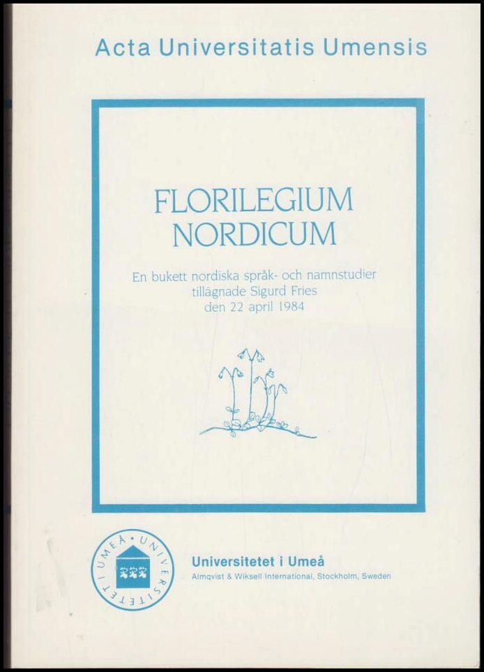 Råberg, Per G. (red.) | Florilegium Nordicum