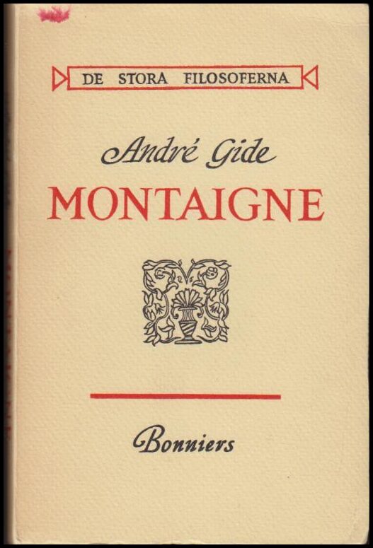 Gide, André | Montaigne