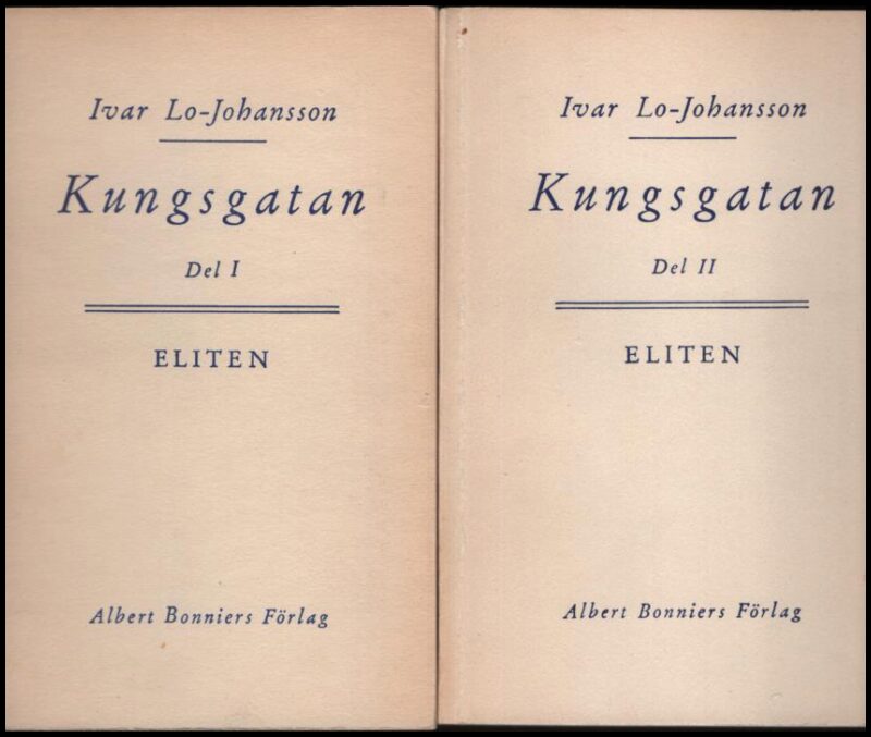 Lo-Johansson, Ivar | Kungsgatan I : II