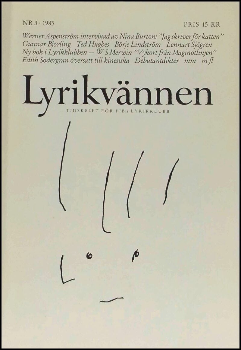 Lyrikvännen | 1983 / 3