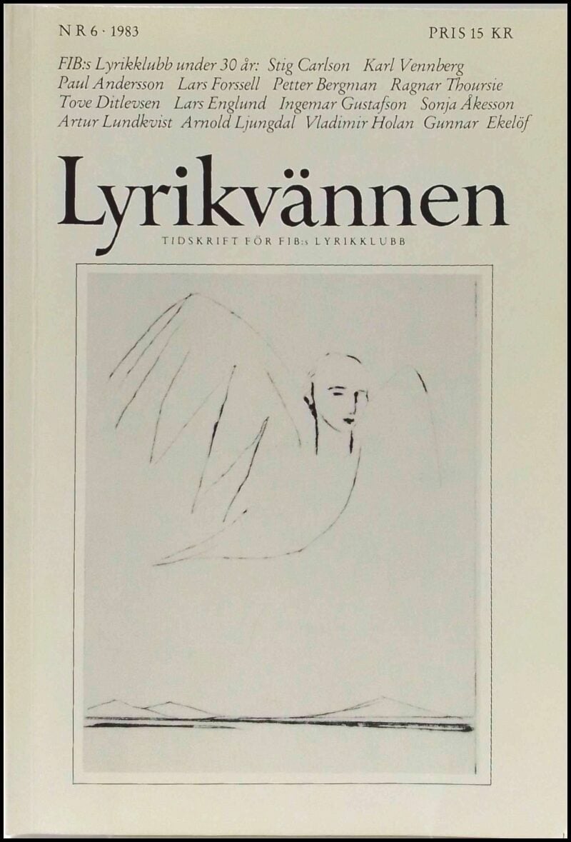 Lyrikvännen | 1983 / 6 : FIB:s Lyrikklubb under 30 år