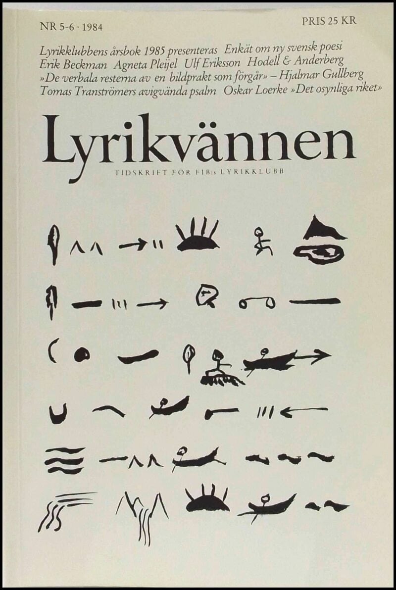 Lyrikvännen | 1984 / 5-6