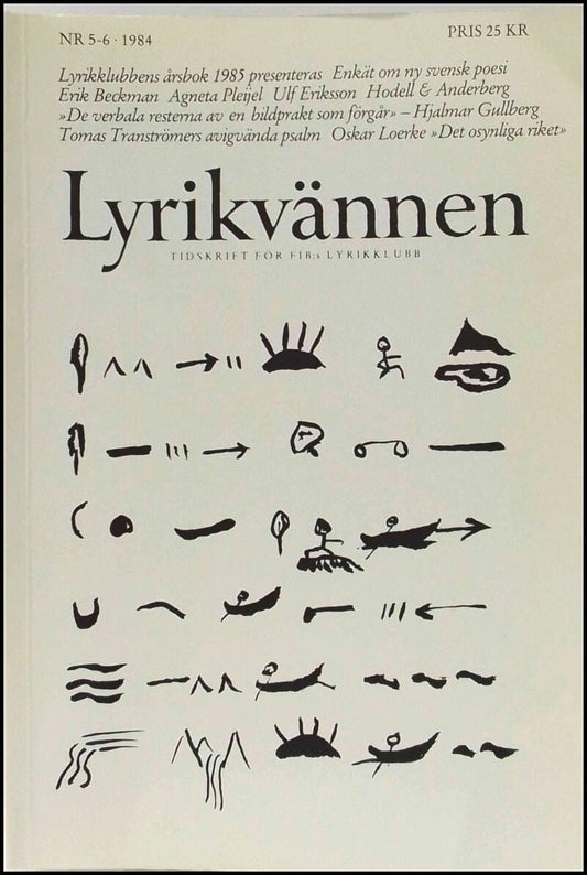 Lyrikvännen | 1984 / 5-6