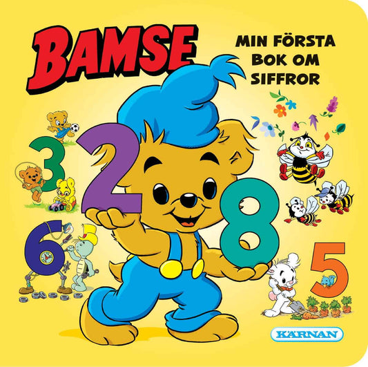 Bamse. Min första bok om siffror