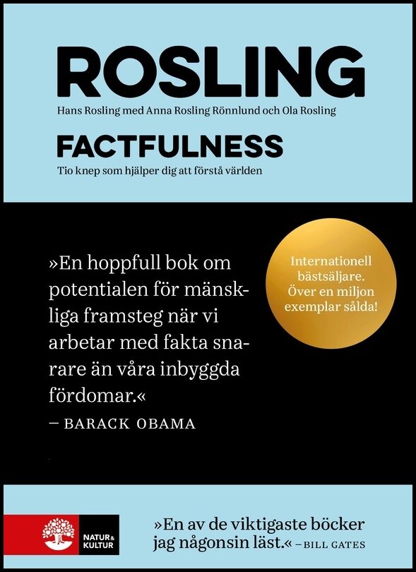 Rosling, Hans| Rosling, Ola| Rosling Rönnlund, Anna | Factfulness : Tio knep som hjälper dig förstå världen