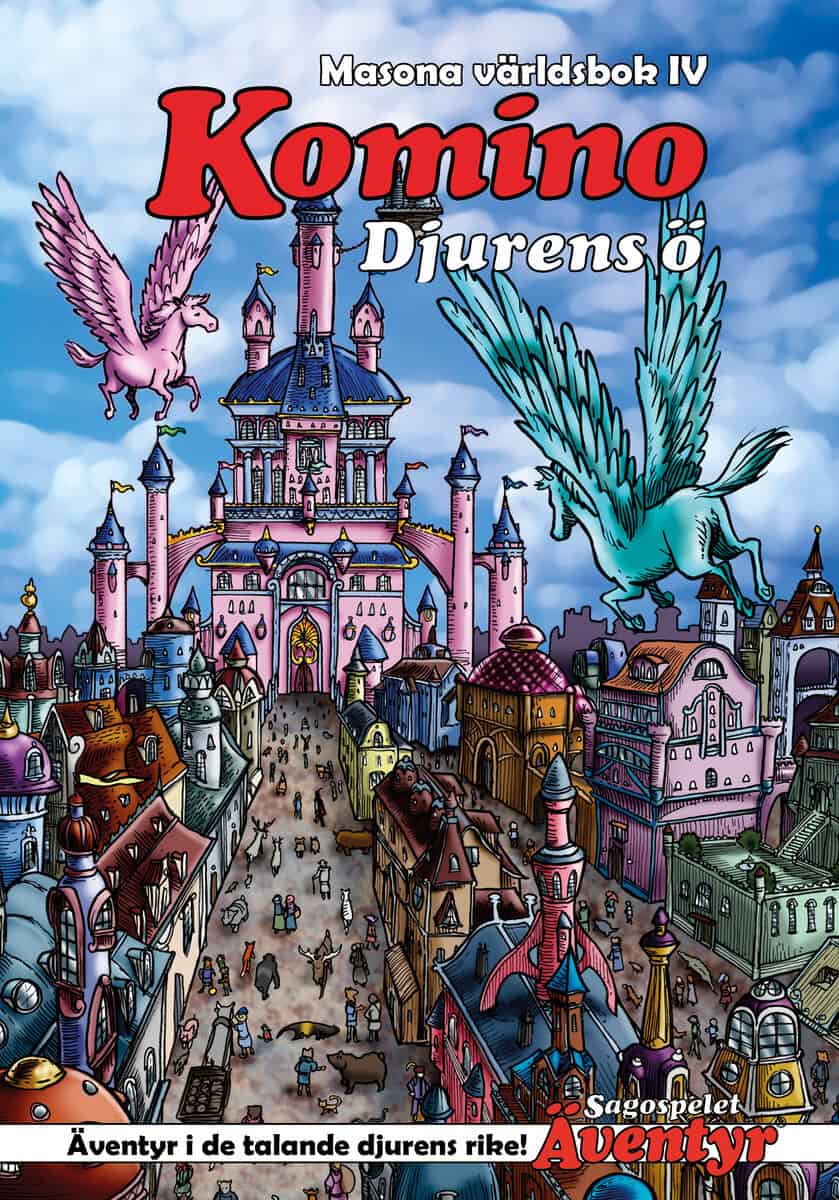 Lehto, Daniel | Fahlander, Alexander | Masona världsbok. Del 4, Komino : Djurens ö