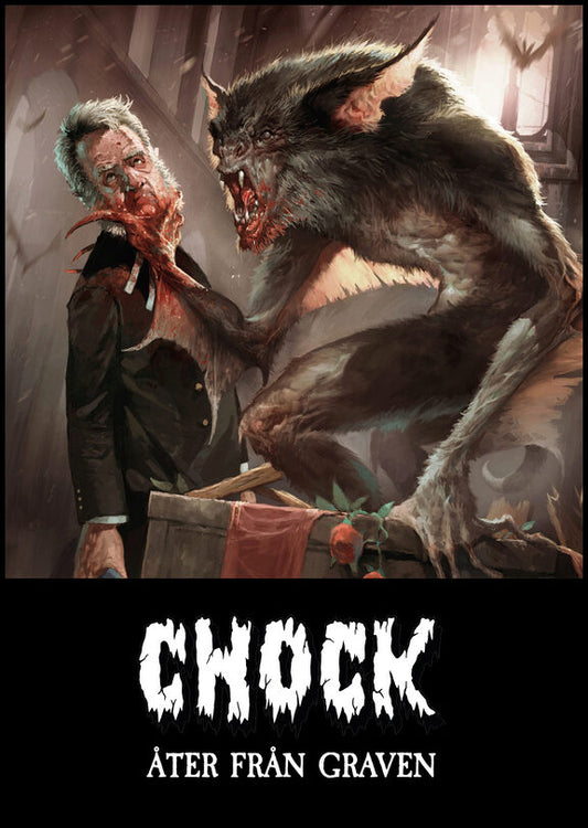 Flintberg, Björn | Chock. Åter från graven (lyxutgåva) : Spelarens bok (lyxutgåva)