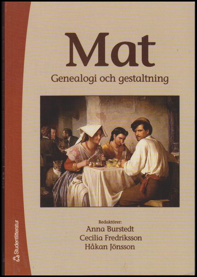 Burstedt, Anna | Fredriksson, Cecilia | Jönsson, Håkan (redaktörer) | Mat : Genealogi och gestaltning