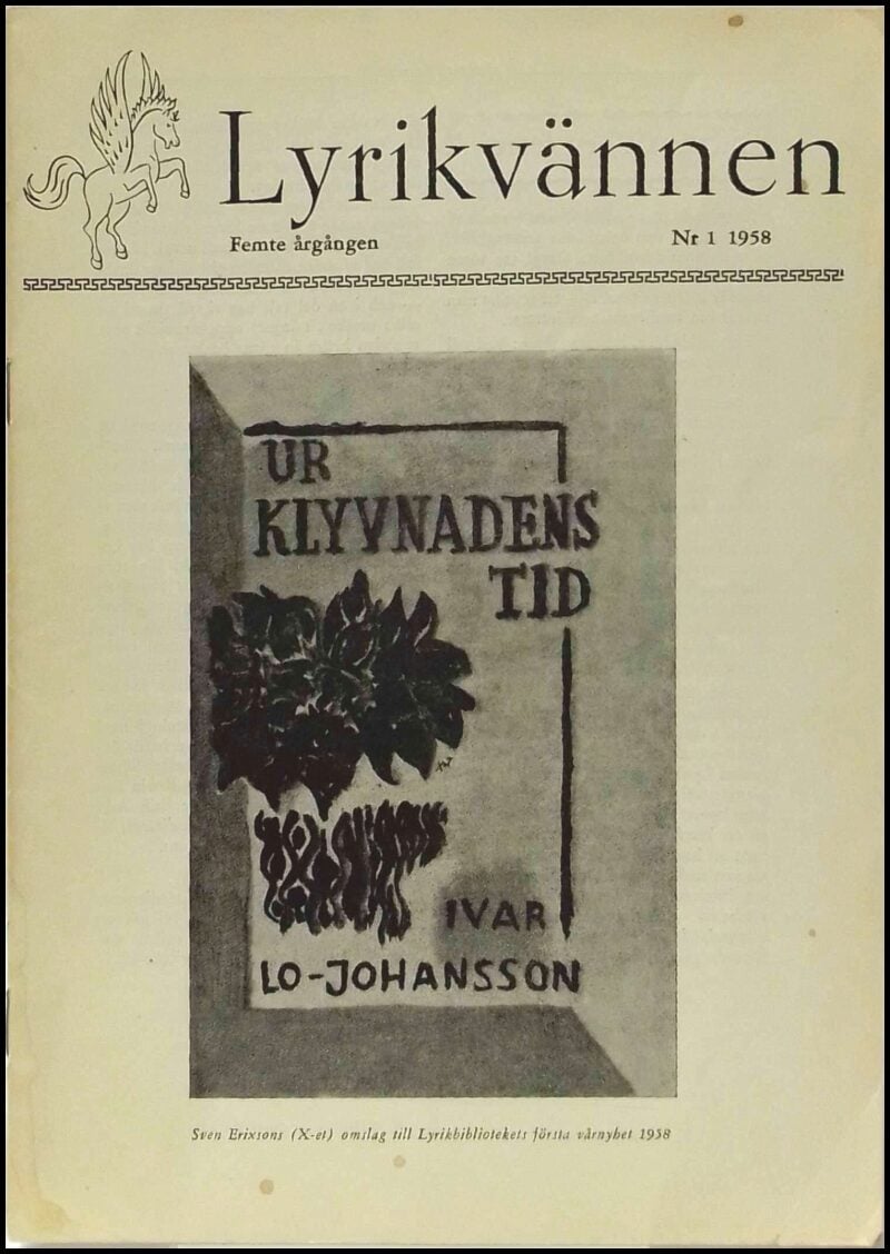 Lyrikvännen | 1958 / 1