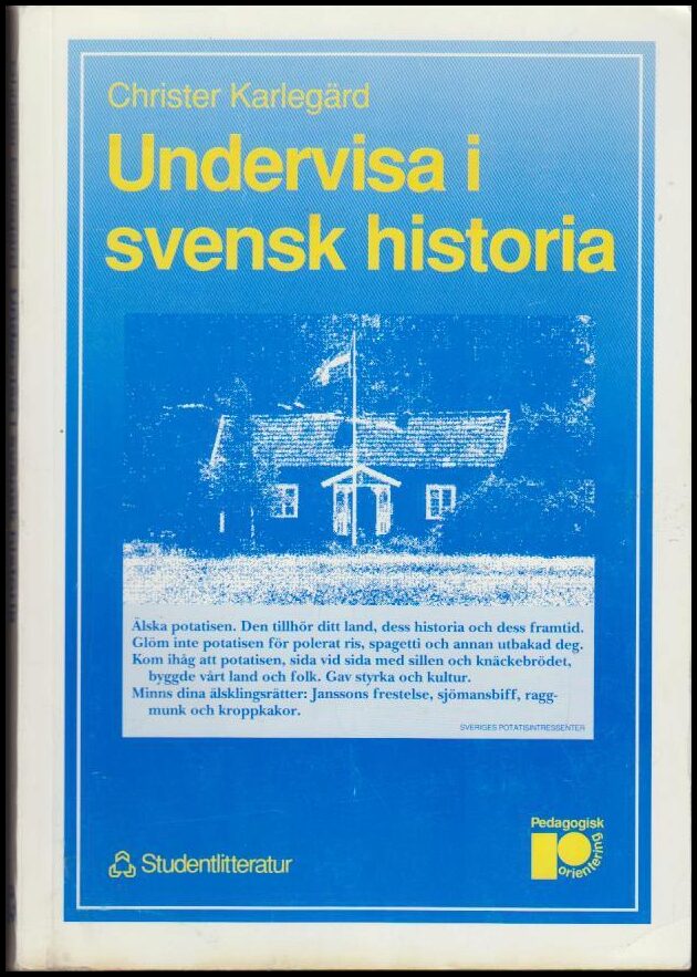 Karlegärd, Christer | Undervisa i svensk historia