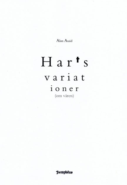 Asaid, Alan | Hartsvariationer (om våren)