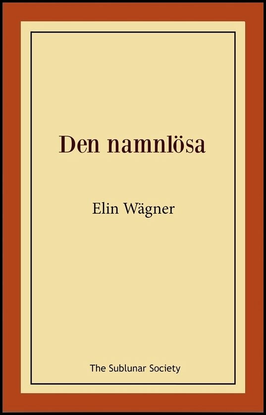 Wägner, Elin | Den namnlösa