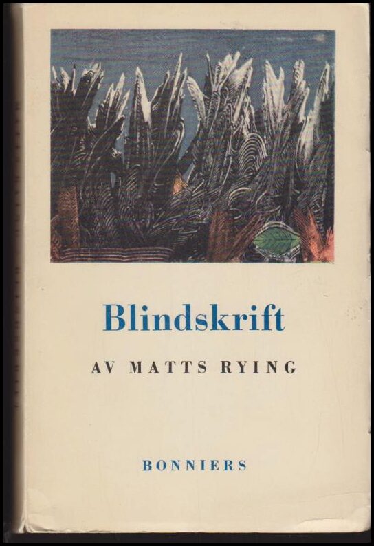 Rying, Matts | Blindskrift