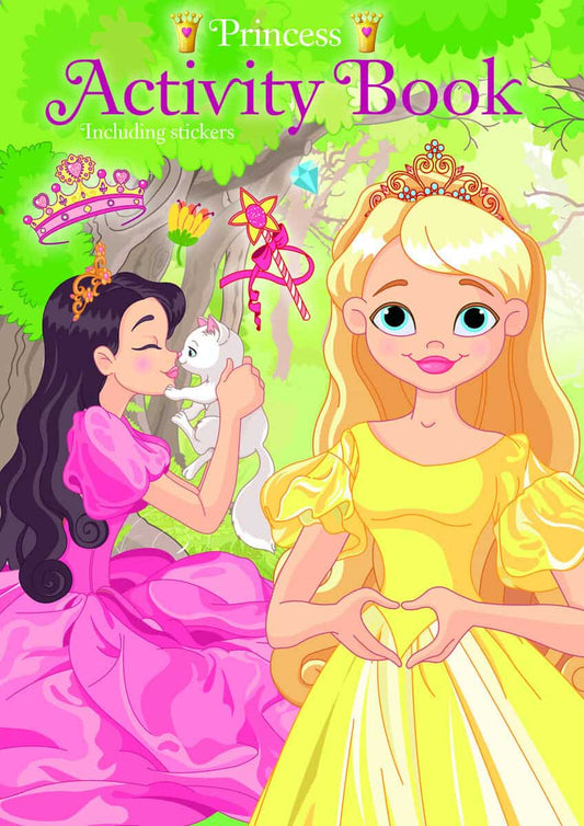 Princess : Activity book - Including stickers