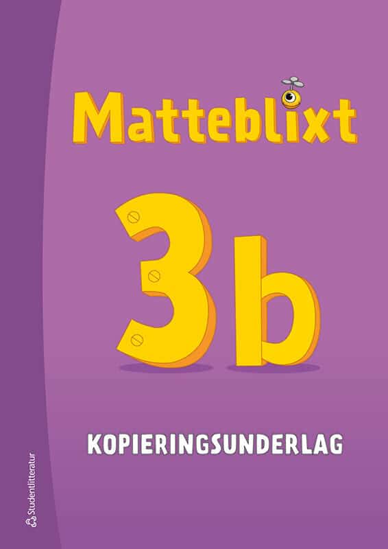 Ilmonen, Helka | Kalm, Merja | Luoma, Markus | Perälä, Pirita | Tapiainen, Timo | Matteblixt 3b Kopieringsunderlag