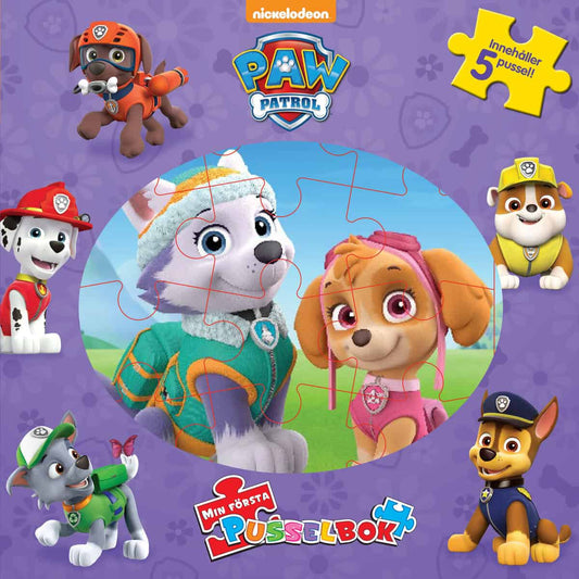 Paw Patrol Skye : Min första pusselbok