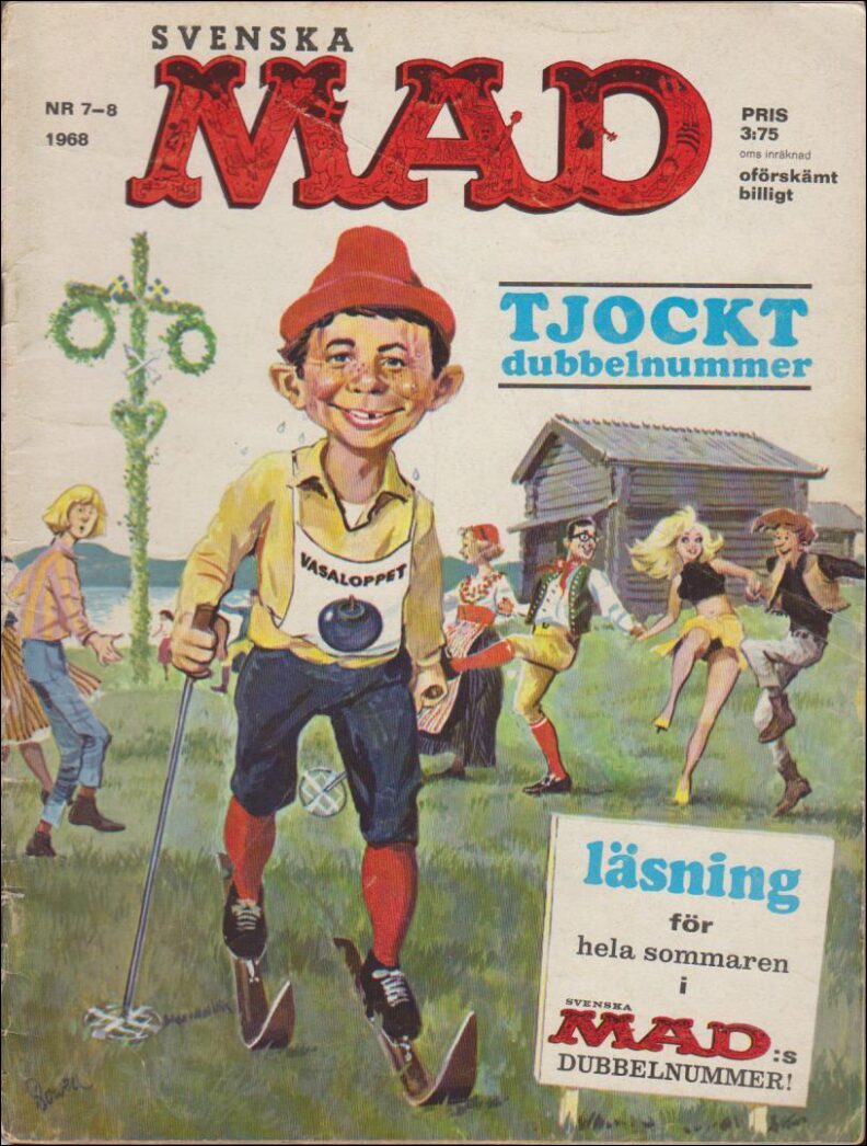 Svenska MAD Magazine | 1968 / 7-8 : Tjockt dubbelnummer