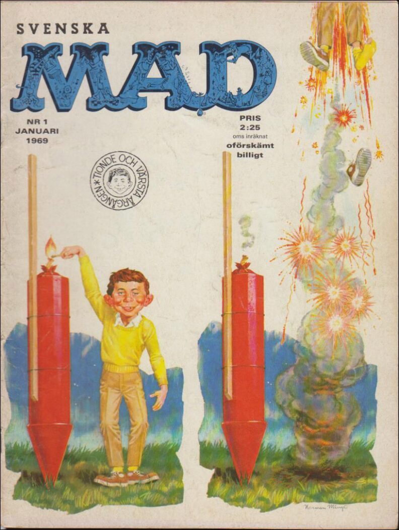 Svenska MAD Magazine | 1969 / 1 : Tionde och värsta årgången