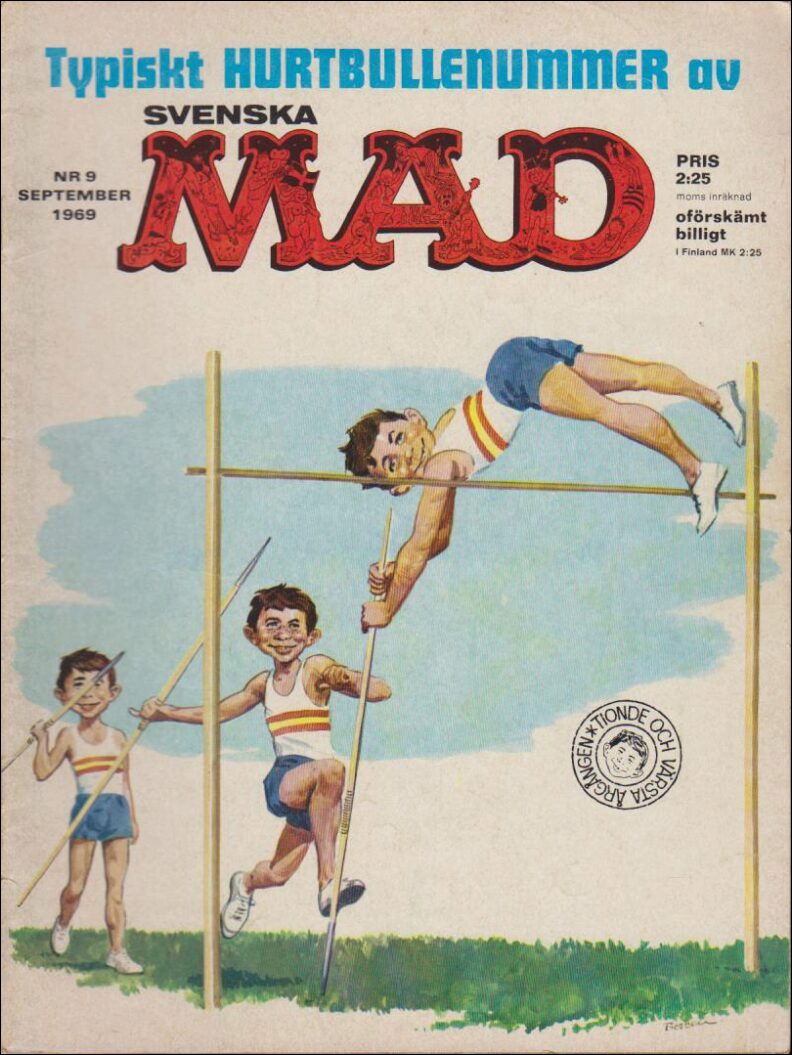 Svenska MAD Magazine | 1969 / 9 : Typiskt hurtbullenummer