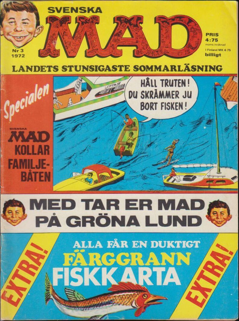 Svenska MAD Magazine | 1972 / 3 : Landets stunsigaste sommarläsning
