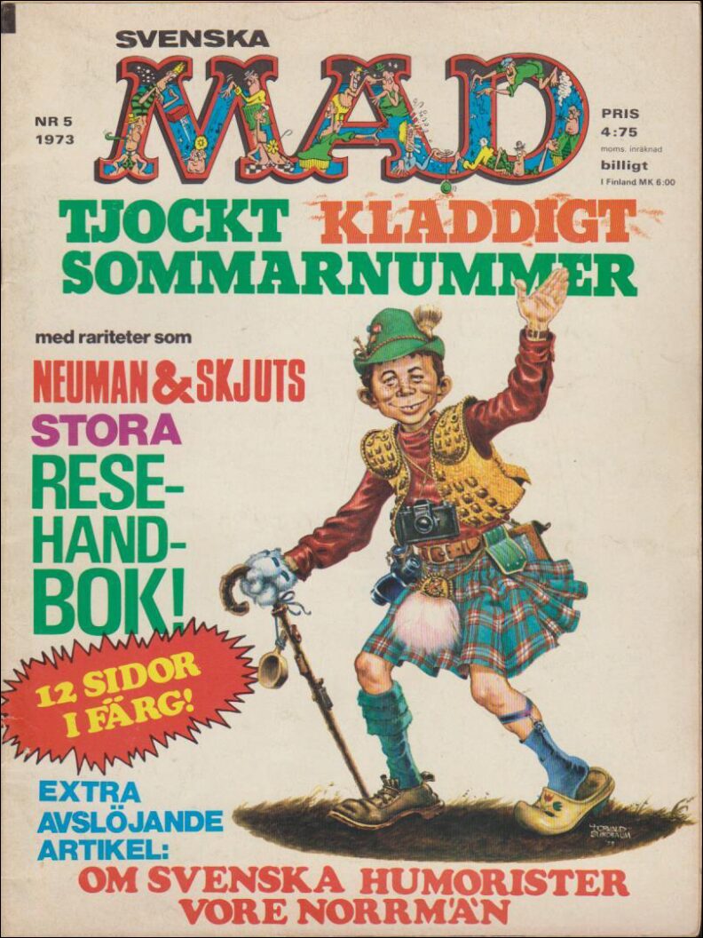 Svenska MAD Magazine | 1973 / 5 : Tjockt kladdigt sommarnummer