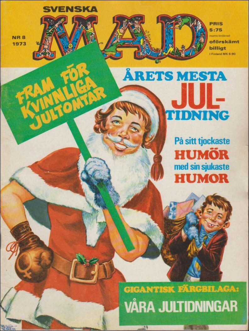 Svenska MAD Magazine | 1973 / 8 : Årets mesta jultidning