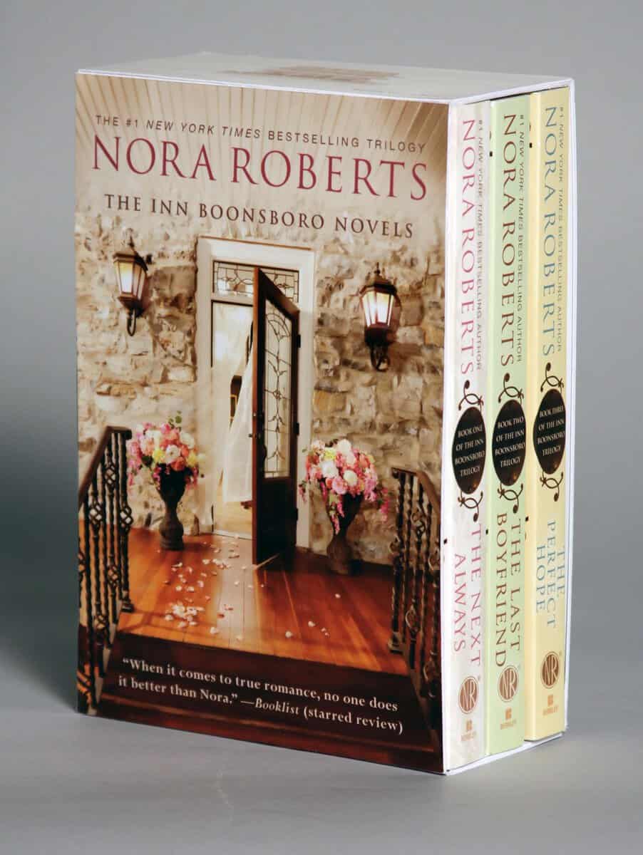 Roberts, Nora | Nora Roberts Boonsboro Trilogy Boxed Set : Value, object or array expected.* Line 1, Column 2  Extra non...