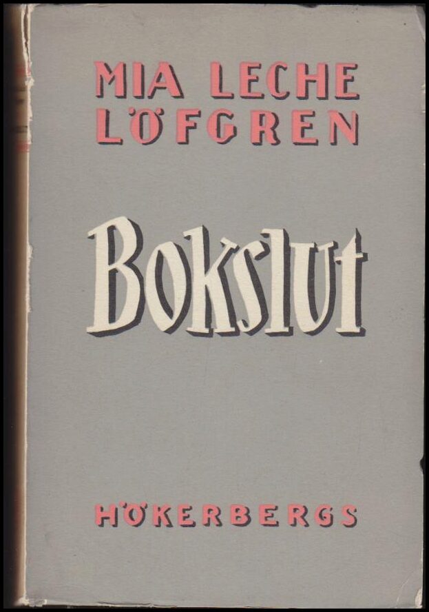 Leche-Löfgren, Mia | Bokslut