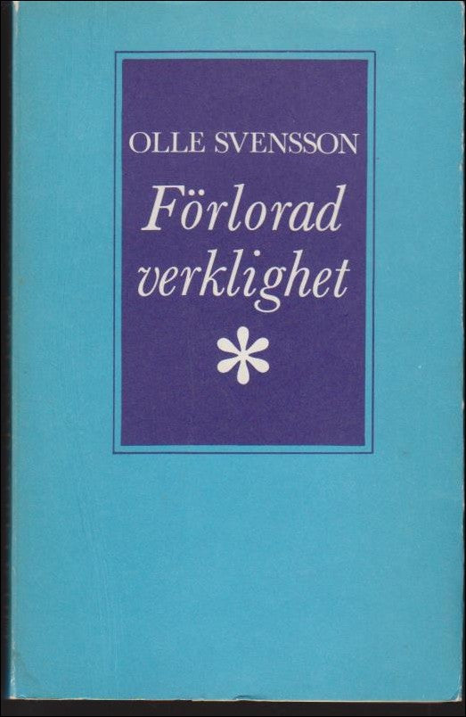 Svensson, Olle | Förlorad verklighet