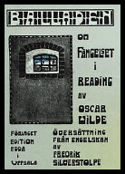 Wilde, Oscar | Balladen om fängelset i Reading