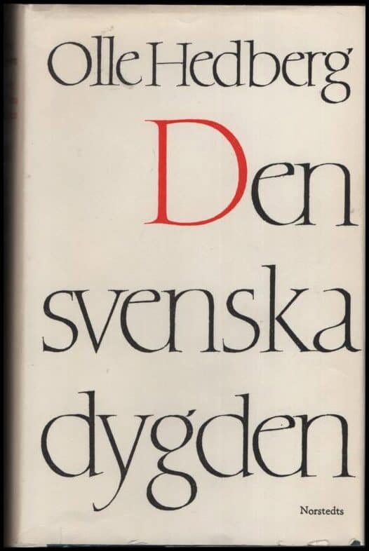 Hedberg, Olle | Den svenska dygden