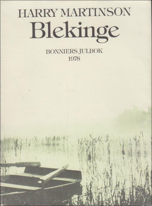 Martinson, Harry | Blekinge : Bonniers Julbok 1978