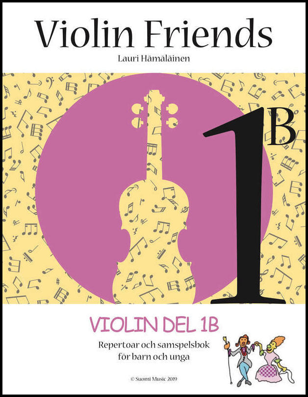Hämäläinen, Lauri | Violin. Del 1B, Repertoar och samspelbok för barn och unga