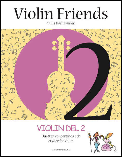 Hämäläinen, Lauri | Violin. Del 2, Duetter, concertinos och etyder för violin