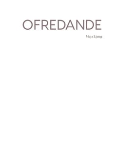 Ljung, Maja | Ofredande : En poetisk berättelse om en rättegång