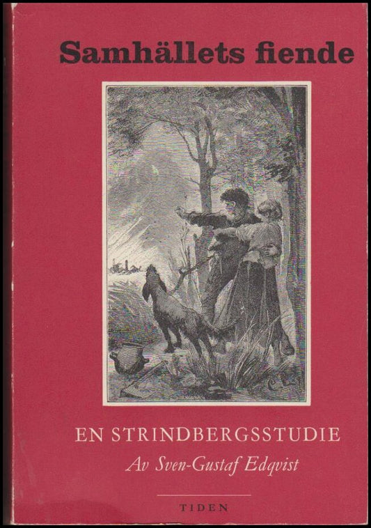 Edqvist, Sven-Gustaf | Samhällets fiende : En studie i Strindbergs anarkism till och med Tjänstekvinnans son
