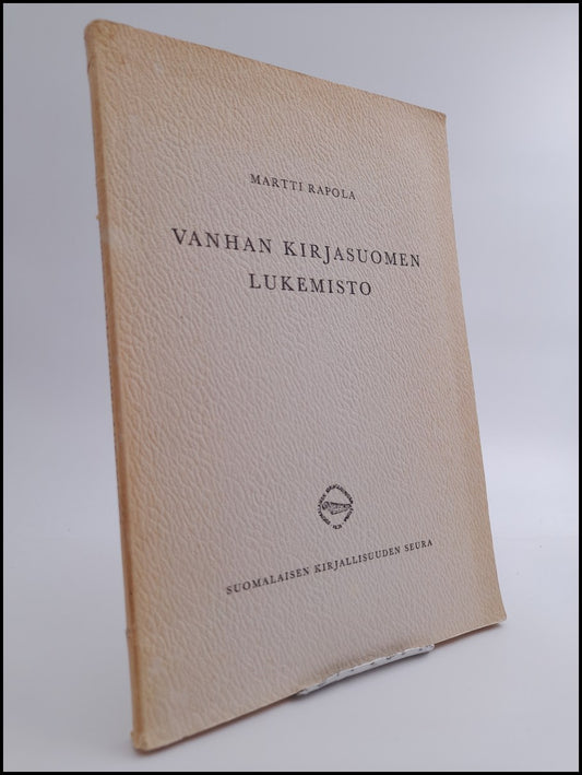 Rapola, Martti | Vanhan Kirjasuomen lukemisto