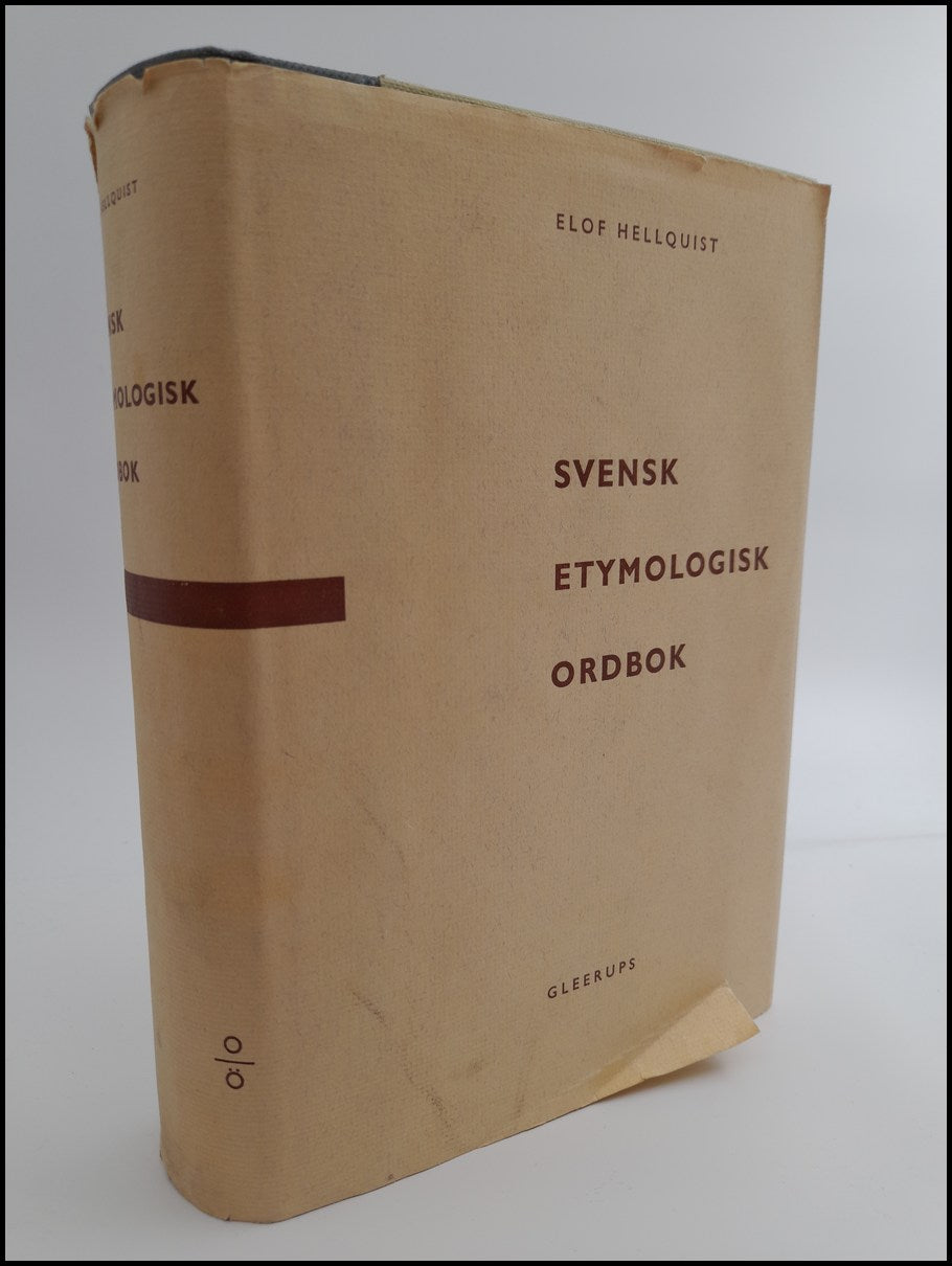 Hellquist, Elof | Svensk etymologisk ordbok : Band II