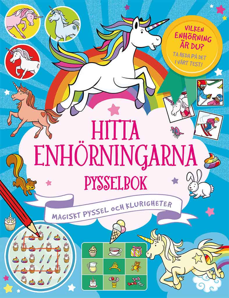 Currell-Williams, Imogen | Hitta enhörningarna pysselbok : Magiskt pyssel och klurigheter
