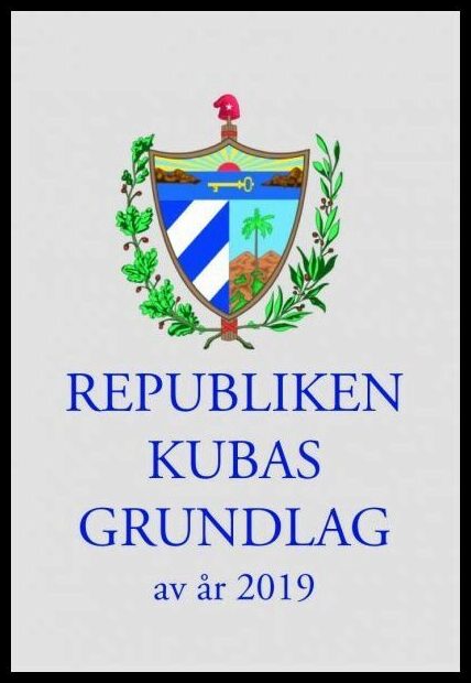 Republiken Kubas Grundlag av år 2019