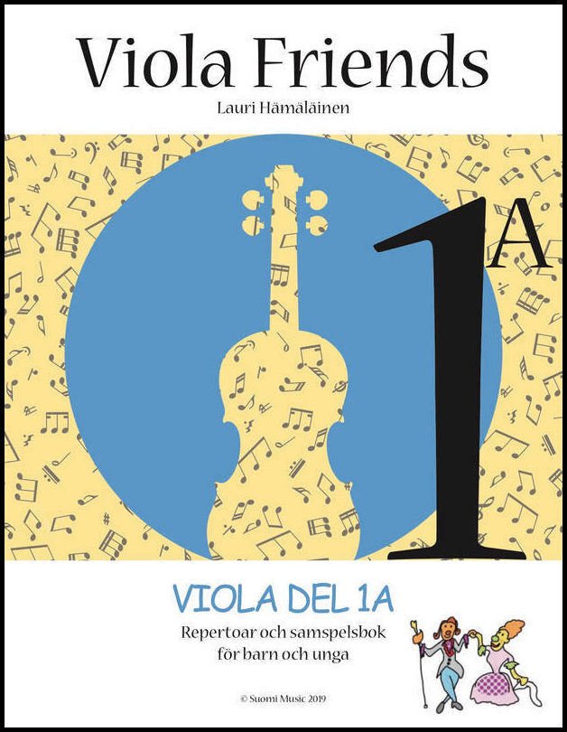 Hämäläinen, Lauri | Viola. Del 1A, Repertoar och samspelsbok för barn och unga