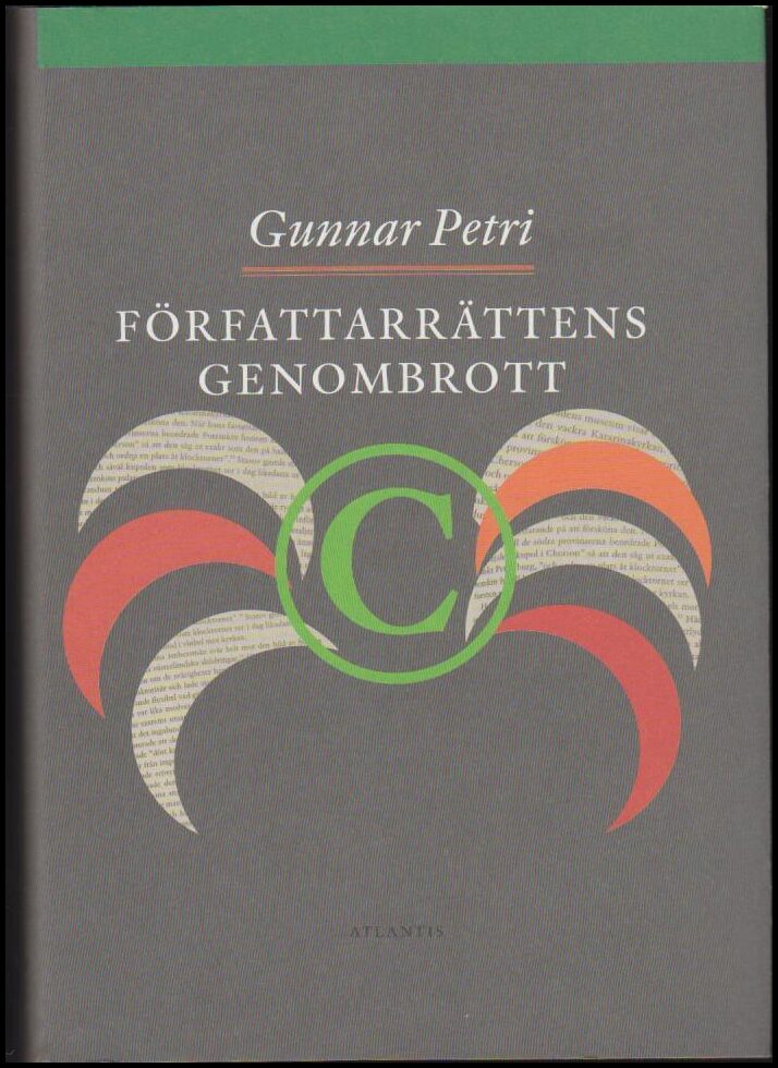 Petri, Gunnar | Författarrättens genombrott