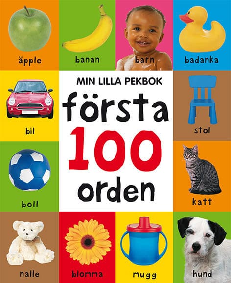 Min lilla pekbok : Första 100 orden