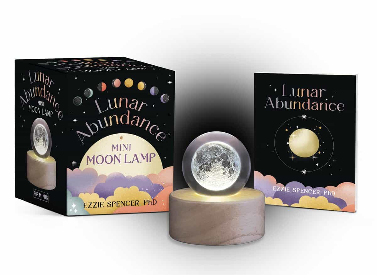 Ezzie Spencer | Lunar Abundance Mini Moon Lamp