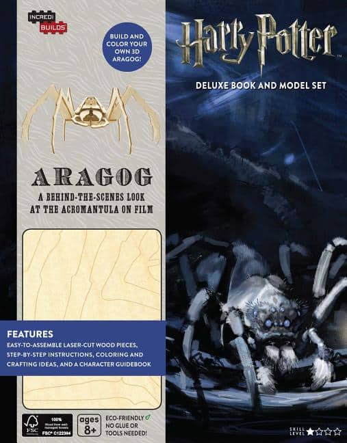 Revenson Jody | IncrediBuilds : Harry Potter: Aragog Deluxe Book and Model Set