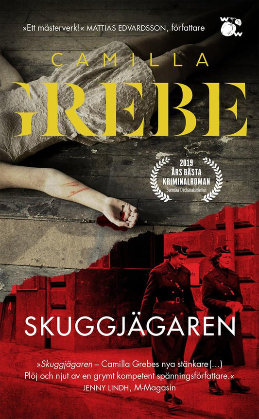 Grebe, Camilla | Skuggjägaren : Value, object or array expected.* Line 1, Column 2  Extra non-whitespace after JSON value.
