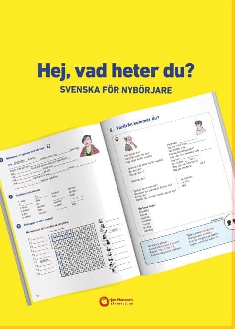 Hansson, Örjan | Hej, vad heter du? : Svenska för nybörjare